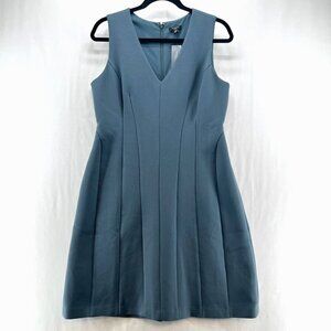 NWT Ann Taylor Blue Midi Dress-12P